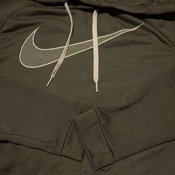 NIKE Black‎ Hoodie Sweatshirt - Picture 3 of 8
